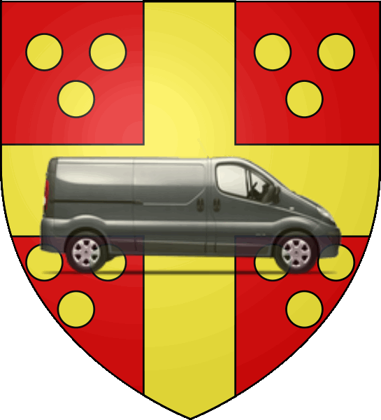 camion sur blason ville de Mauguio
