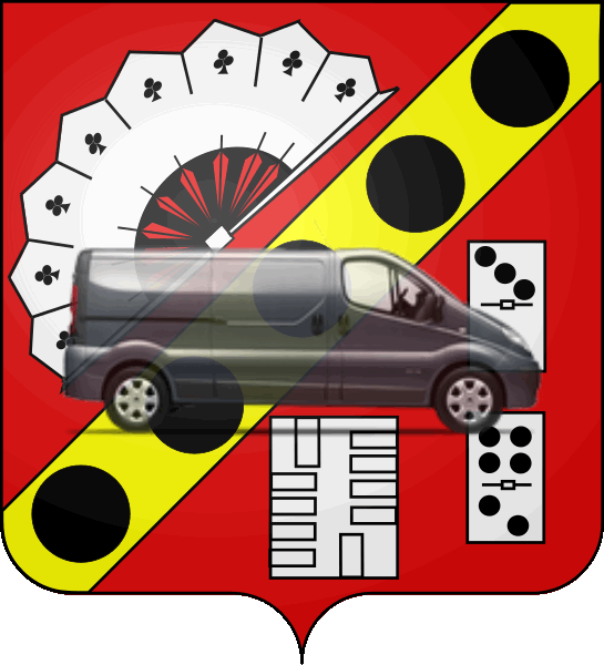 camion sur blason ville de Méru