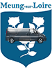 camion sur blason ville de Meung-sur-Loire