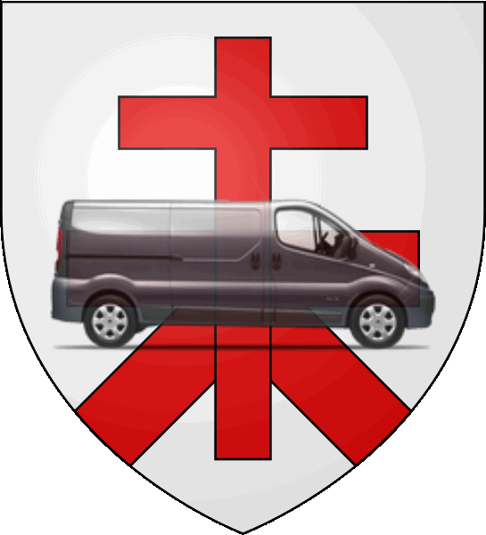 camion sur blason ville de Montauroux