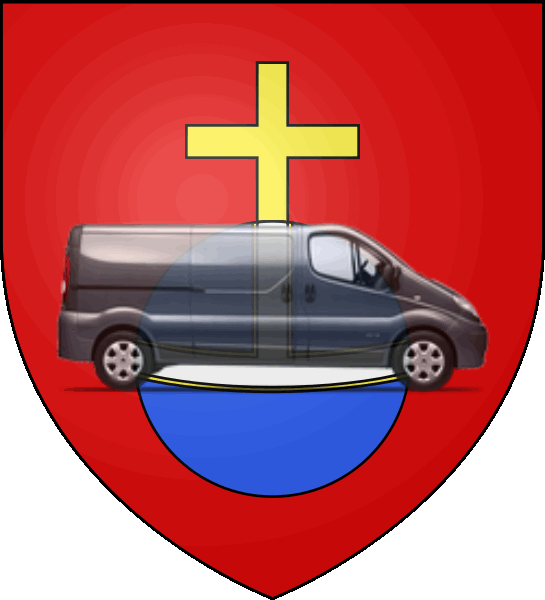 camion sur blason ville de Montélimar