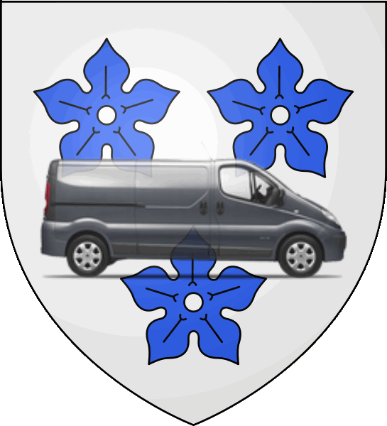 camion sur blason ville de Montesson