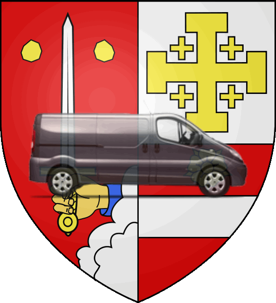 camion sur blason ville de Montigny-lès-Metz