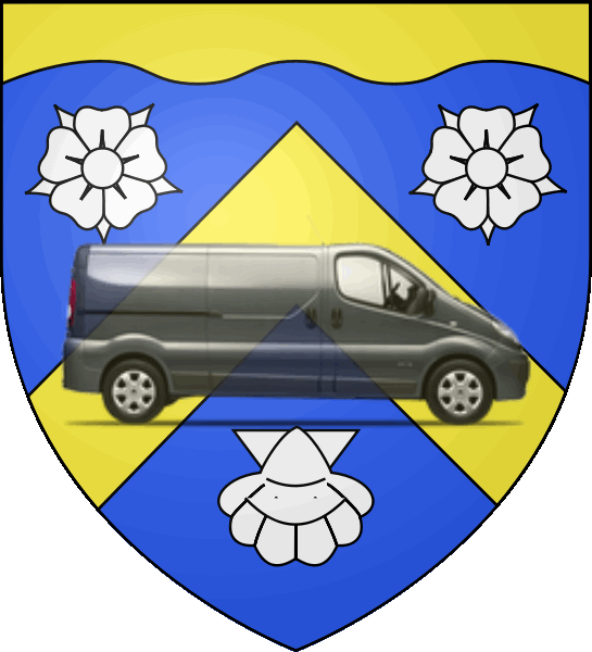 camion sur blason ville de Morsang-sur-Orge