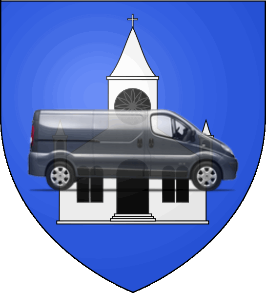 camion sur blason ville de Morteau