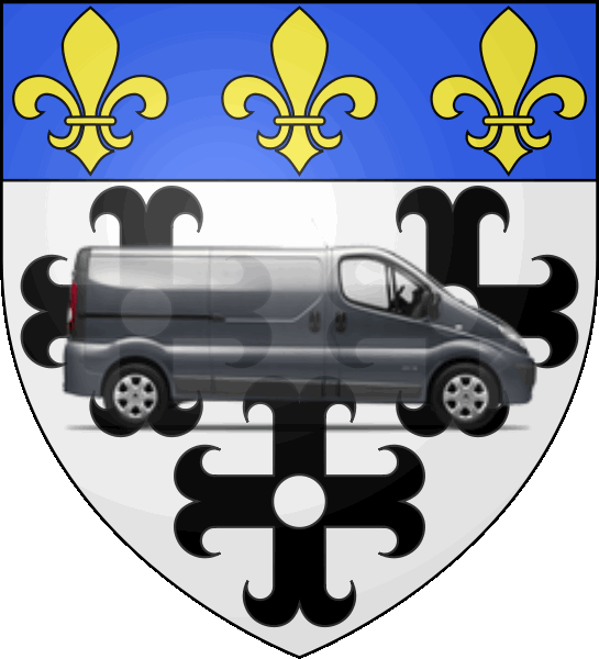 camion sur blason ville de Moulins