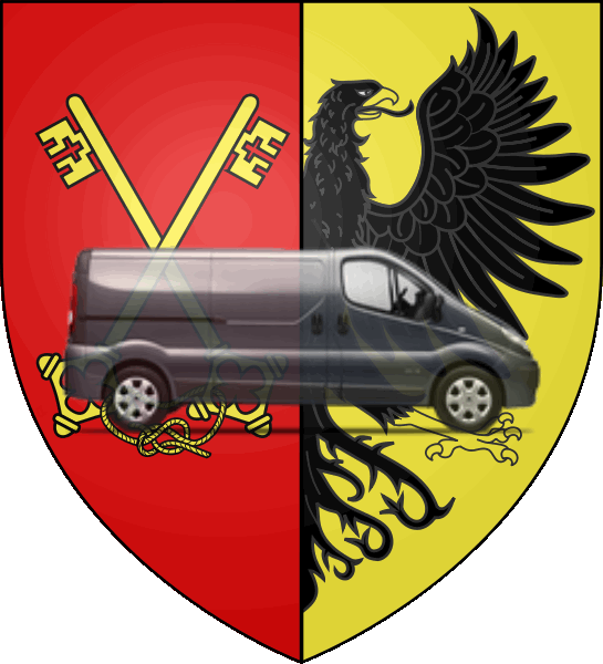 camion sur blason ville de Moûtiers