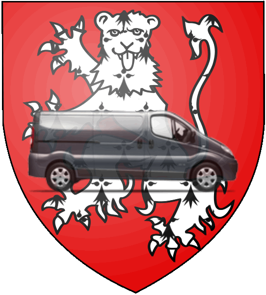 camion sur blason ville de Muzillac