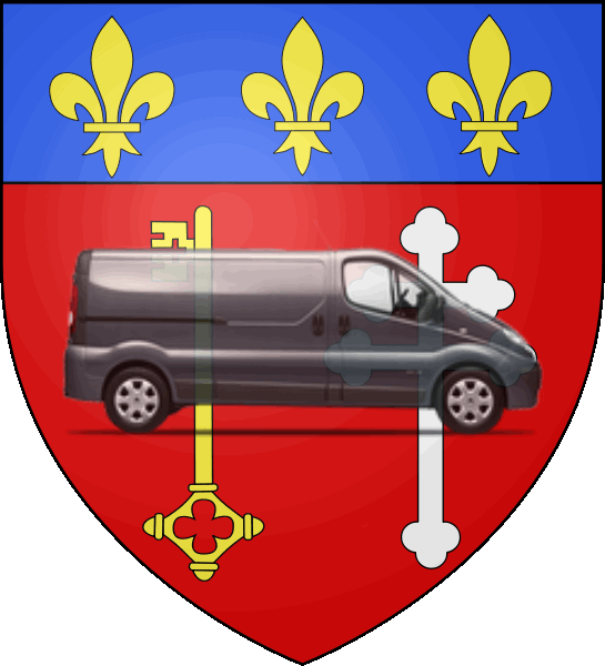 camion sur blason ville de Narbonne