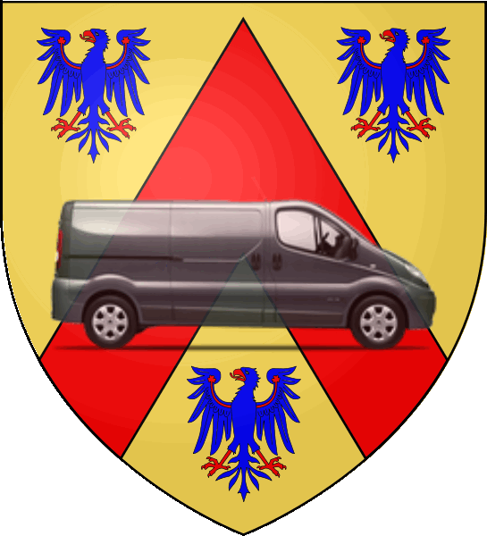 camion sur blason ville de Noirmoutier-en-l'Île