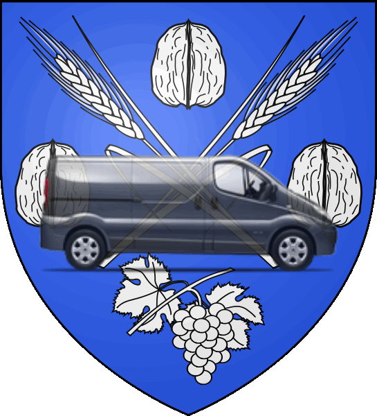 camion sur blason ville de Noisy-le-Sec