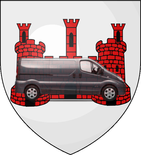 camion sur blason ville de Nyons