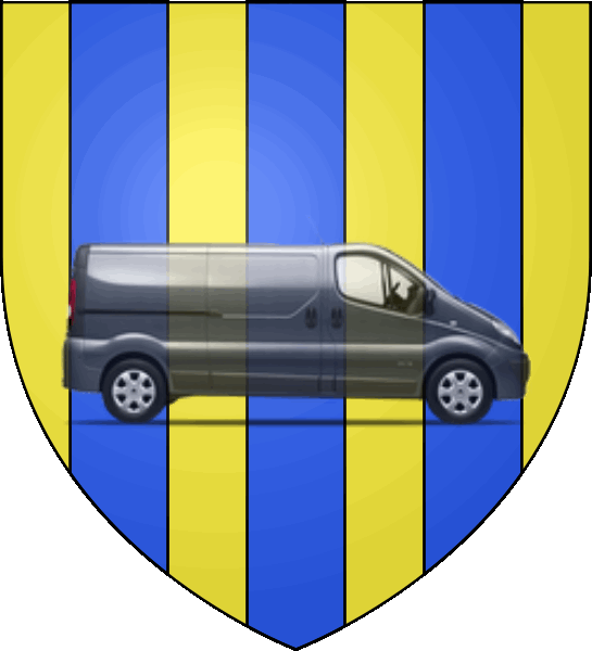 camion sur blason ville de Passy