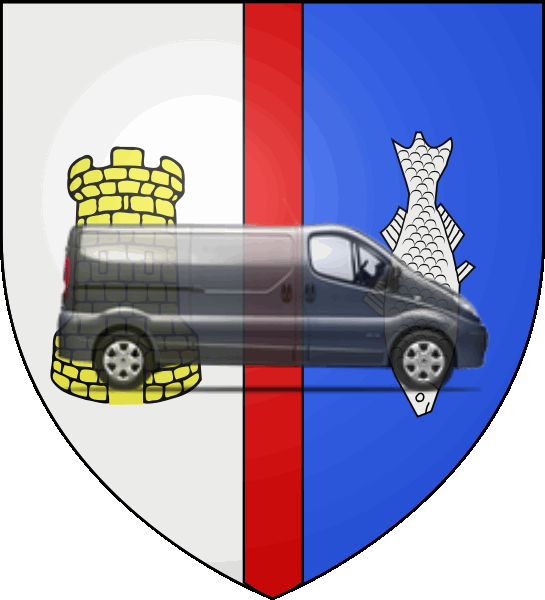 camion sur blason ville de Propriano