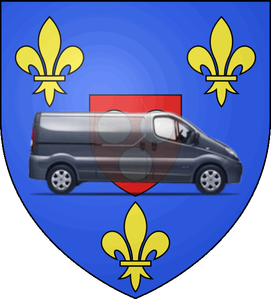 camion sur blason ville de Puteaux