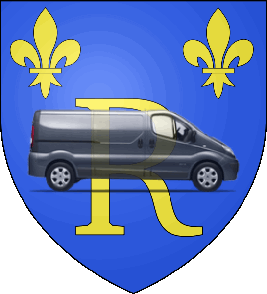 camion sur blason ville de Riom