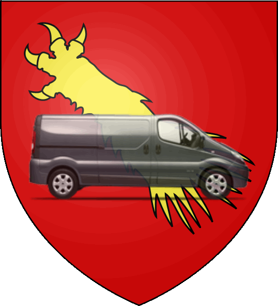 camion sur blason ville de Ris-Orangis