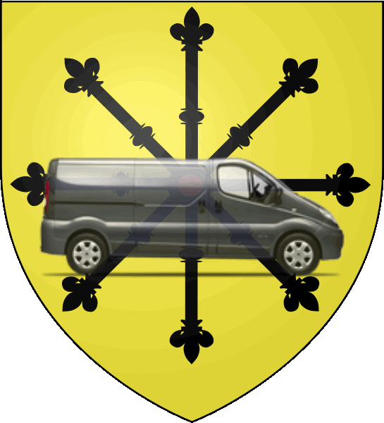 camion sur blason ville de Ronchin