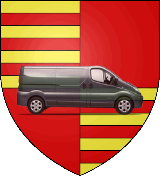 camion sur blason ville de Saint-Amand-Montrond