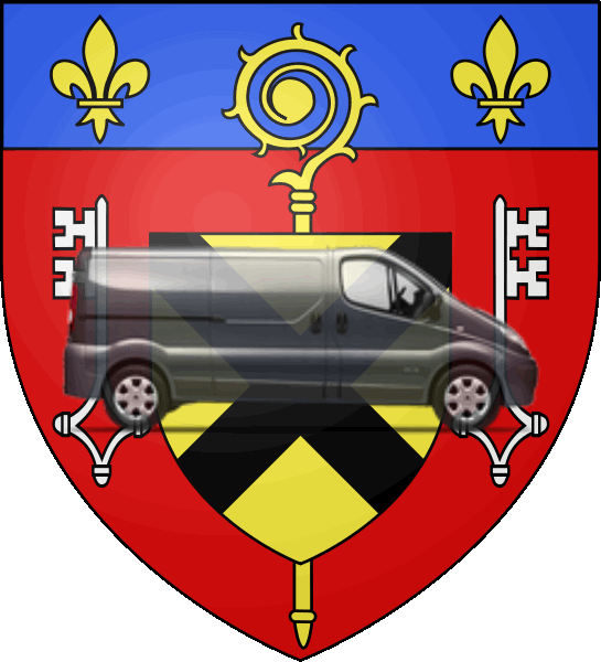 camion sur blason ville de Saint-André-les-Vergers