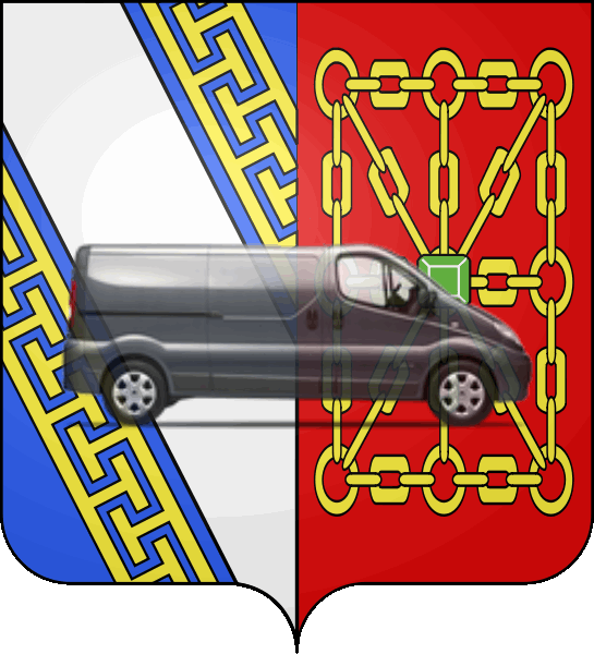 camion sur blason ville de Saint-Florentin