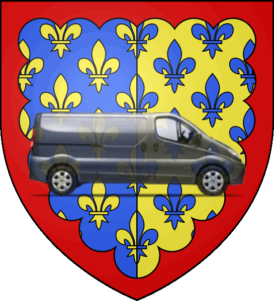 camion sur blason ville de Saint-Flour