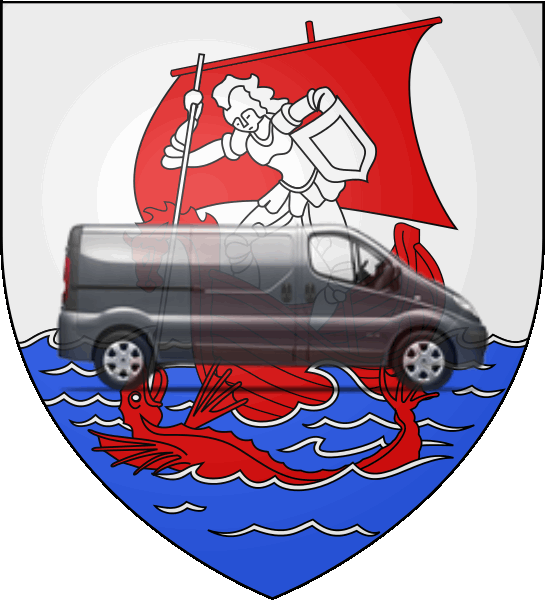 camion sur blason ville de Saint-Georges-d'Oléron