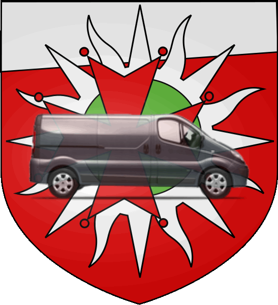 camion sur blason ville de Saint-Jean