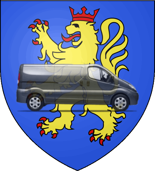 camion sur blason ville de Saint-Junien