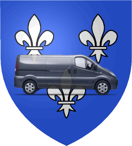 camion sur blason ville de Saint-Louis