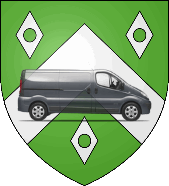 camion sur blason ville de Saint-Martin-Boulogne