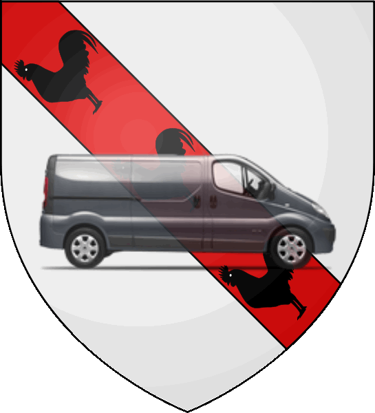 camion sur blason ville de Saint-Michel-sur-Ternoise