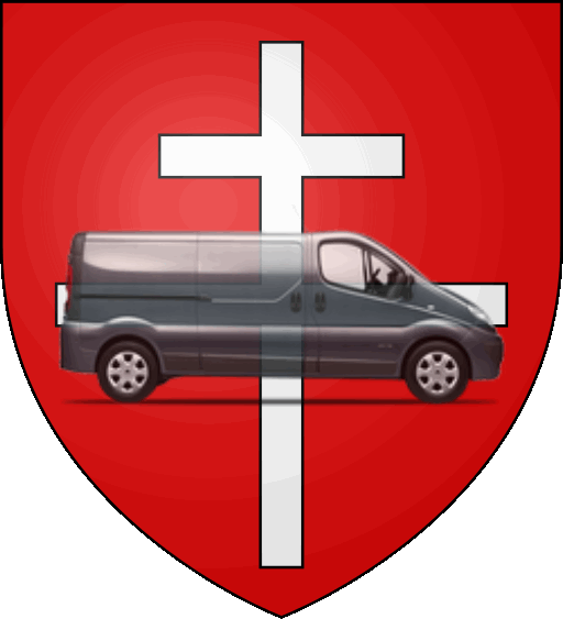 camion sur blason ville de Saint-Omer