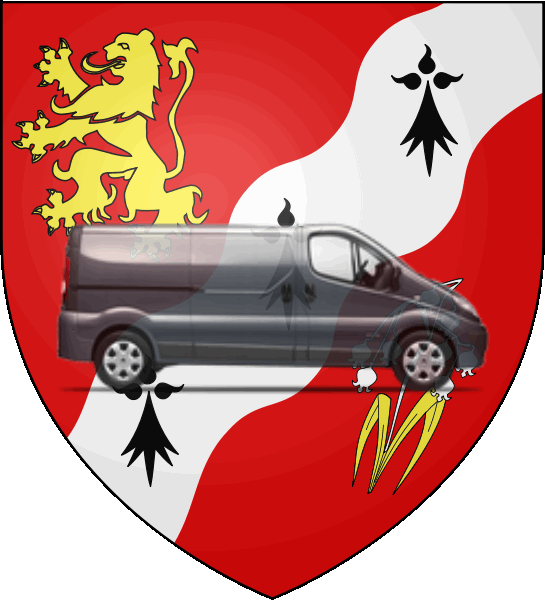 camion sur blason ville de Saint-Sébastien-sur-Loire