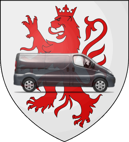 camion sur blason ville de Sélestat