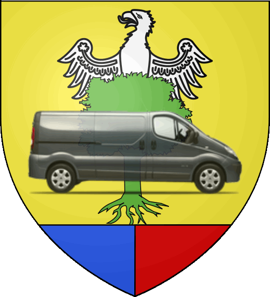 camion sur blason ville de Septèmes-les-Vallons