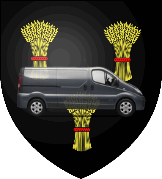 camion sur blason ville de Sin-le-Noble