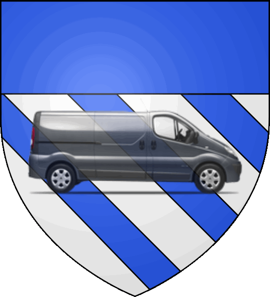 camion sur blason ville de Soisy-sous-Montmorency