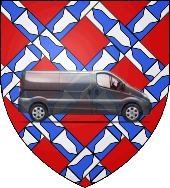 camion sur blason ville de Surgères