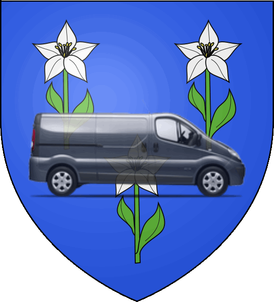 camion sur blason ville de Thiais