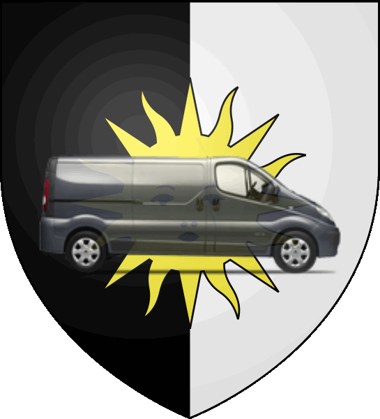 camion sur blason ville de Tignes