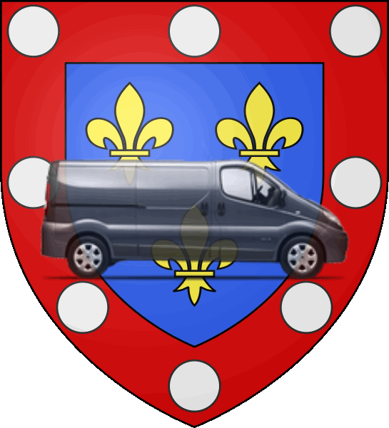 camion sur blason ville de Troarn