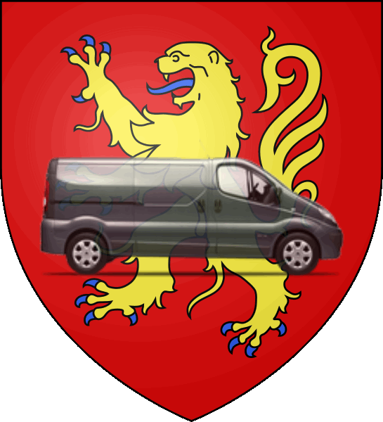 camion sur blason ville de Valenciennes