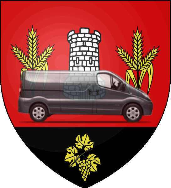 camion sur blason ville de Valenton