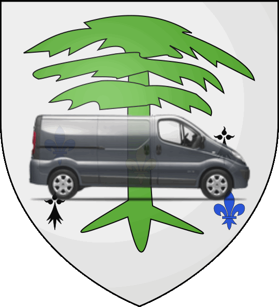 camion sur blason ville de Vertou