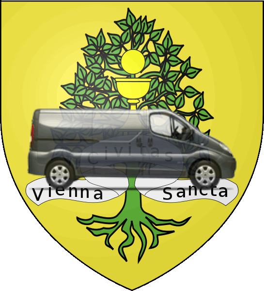 camion sur blason ville de Vienne
