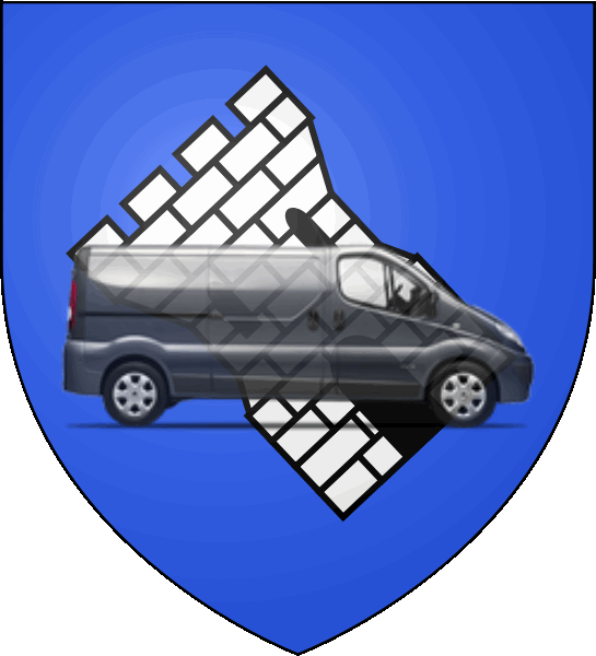 camion sur blason ville de Vierzon