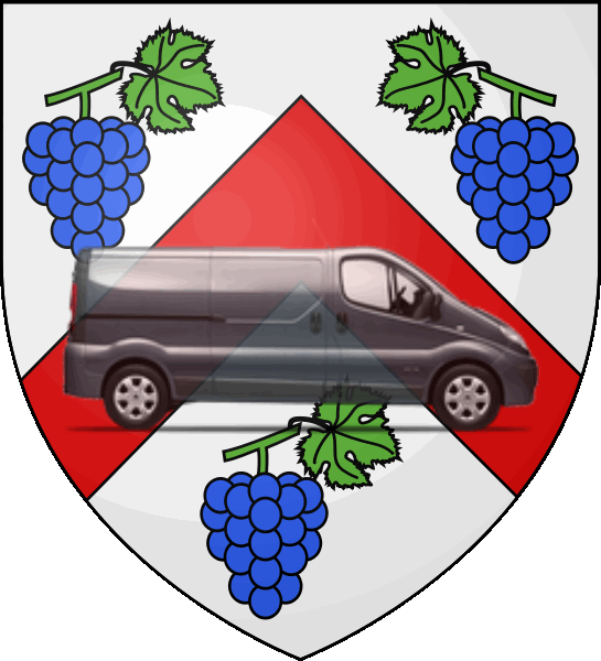 camion sur blason ville de Villiers-sur-Marne
