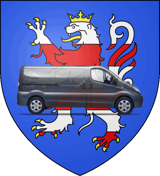 camion sur blason ville de Wattrelos