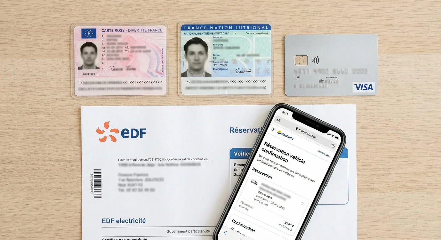 Documents nécessaires pour louer un utilitaire